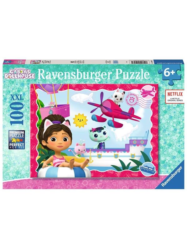 Ravensburger Gabby's Dollhouse Jigsaw Puzzle for Kids Age 6 Years up - 100 Pieces XXL