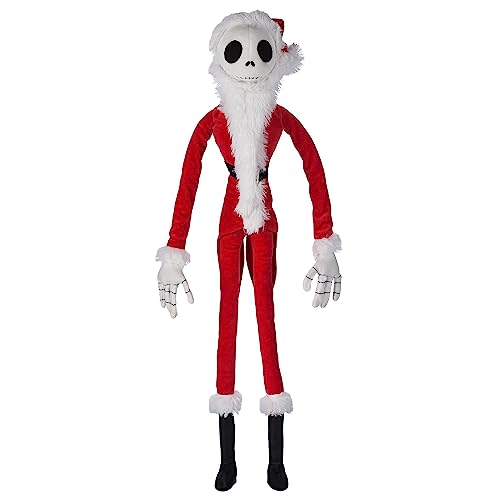 Disney 54cm Santa Jack Skellington Soft Plush Toy