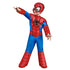 Rubies Official Marvel Spidey and His Amazing Friends Spider-Man Deluxe Toddler Costume 2-3 Years