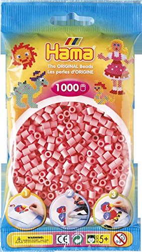 Hama PINK 1,000 Beads in Bag