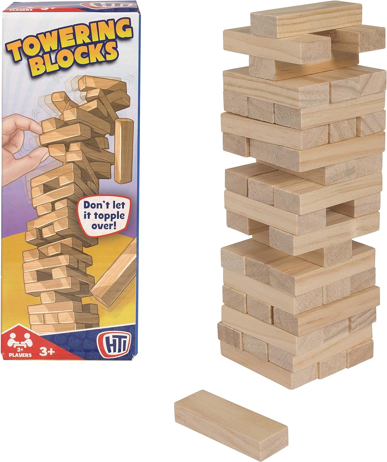 HTI Tumbling Tower Family Game Mini Travel Fun Toys For All The Family