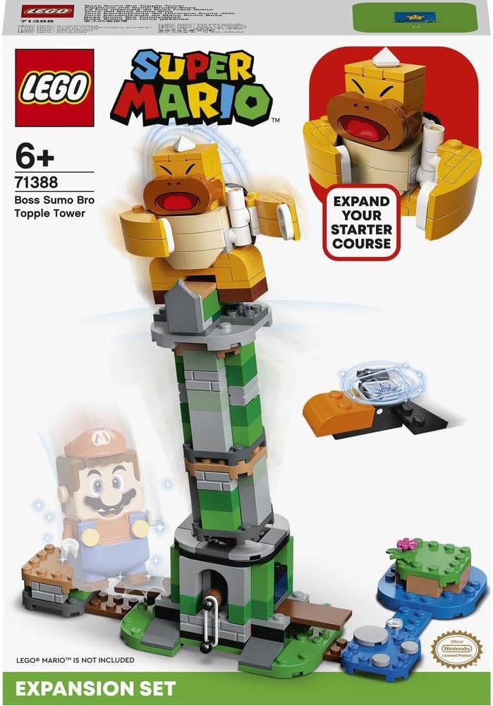 LEGO Super Mario Boss Sumo Bro Topple Tower Expansion Set 71388