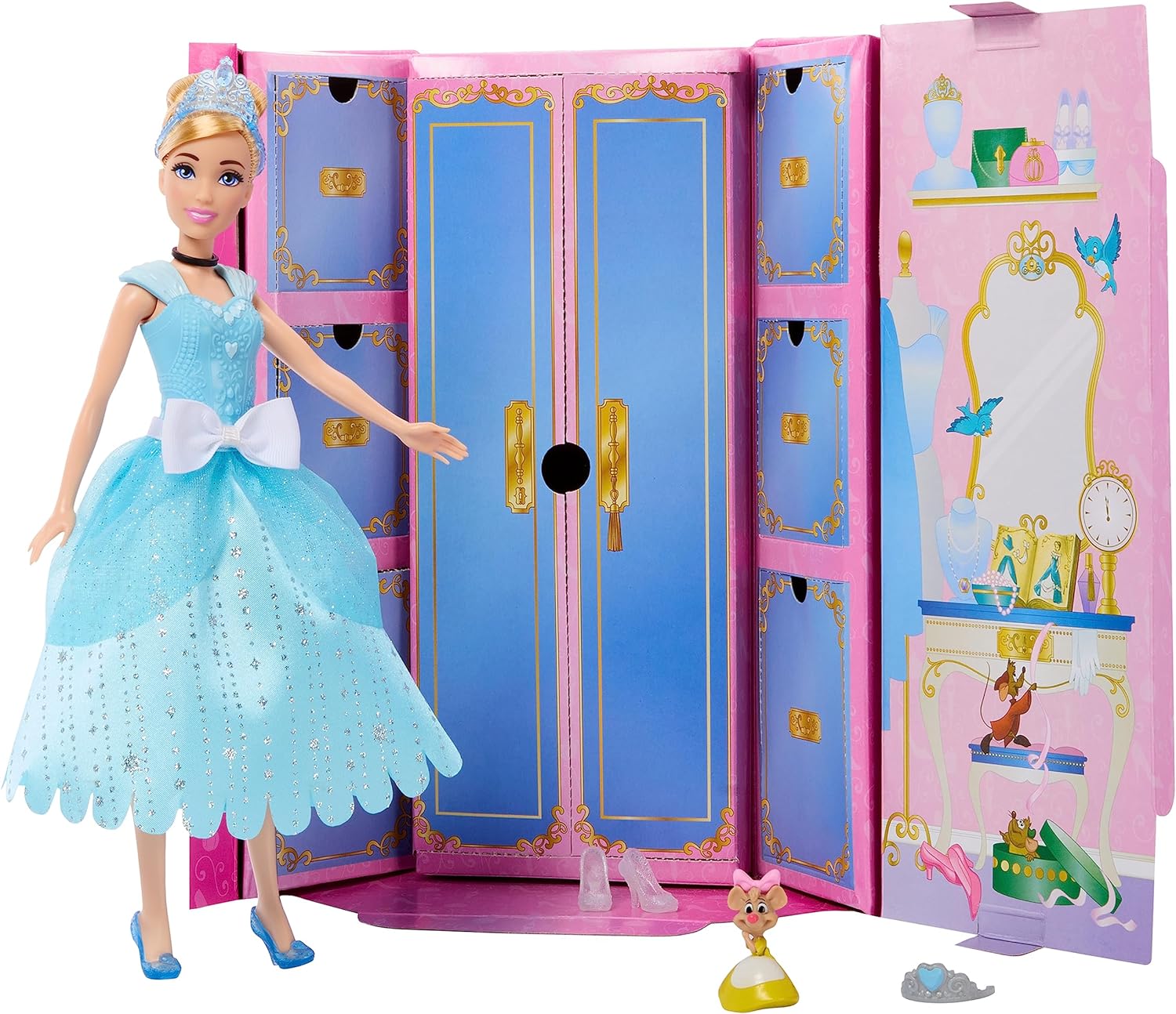 Disney Princess Royal Fashion Reveal Cinderella Doll