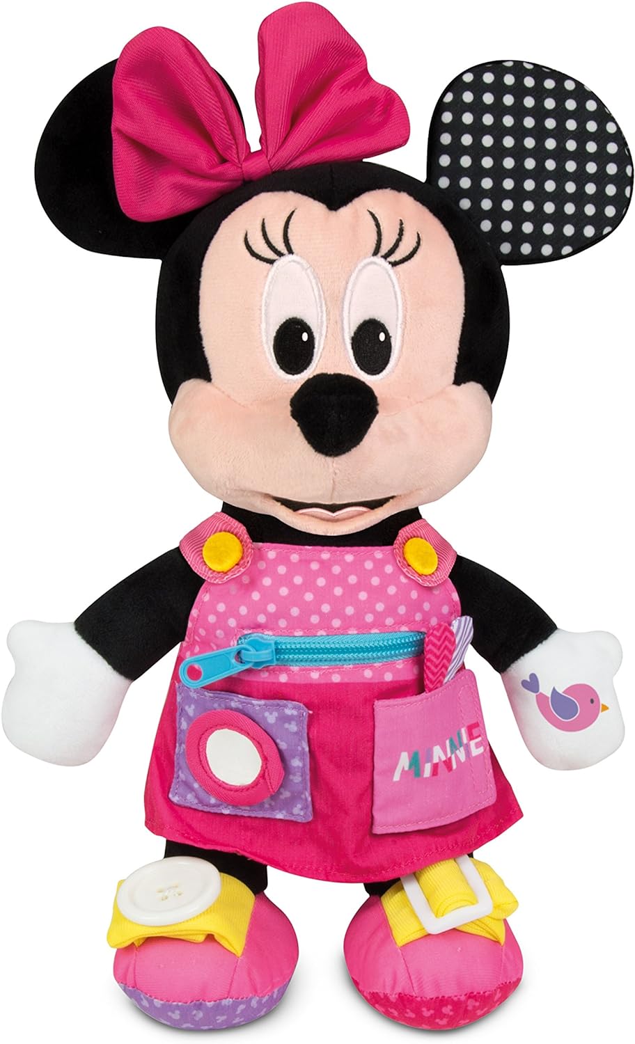 Clementoni Disney Baby Minnie Sensory Soft Plush Toy