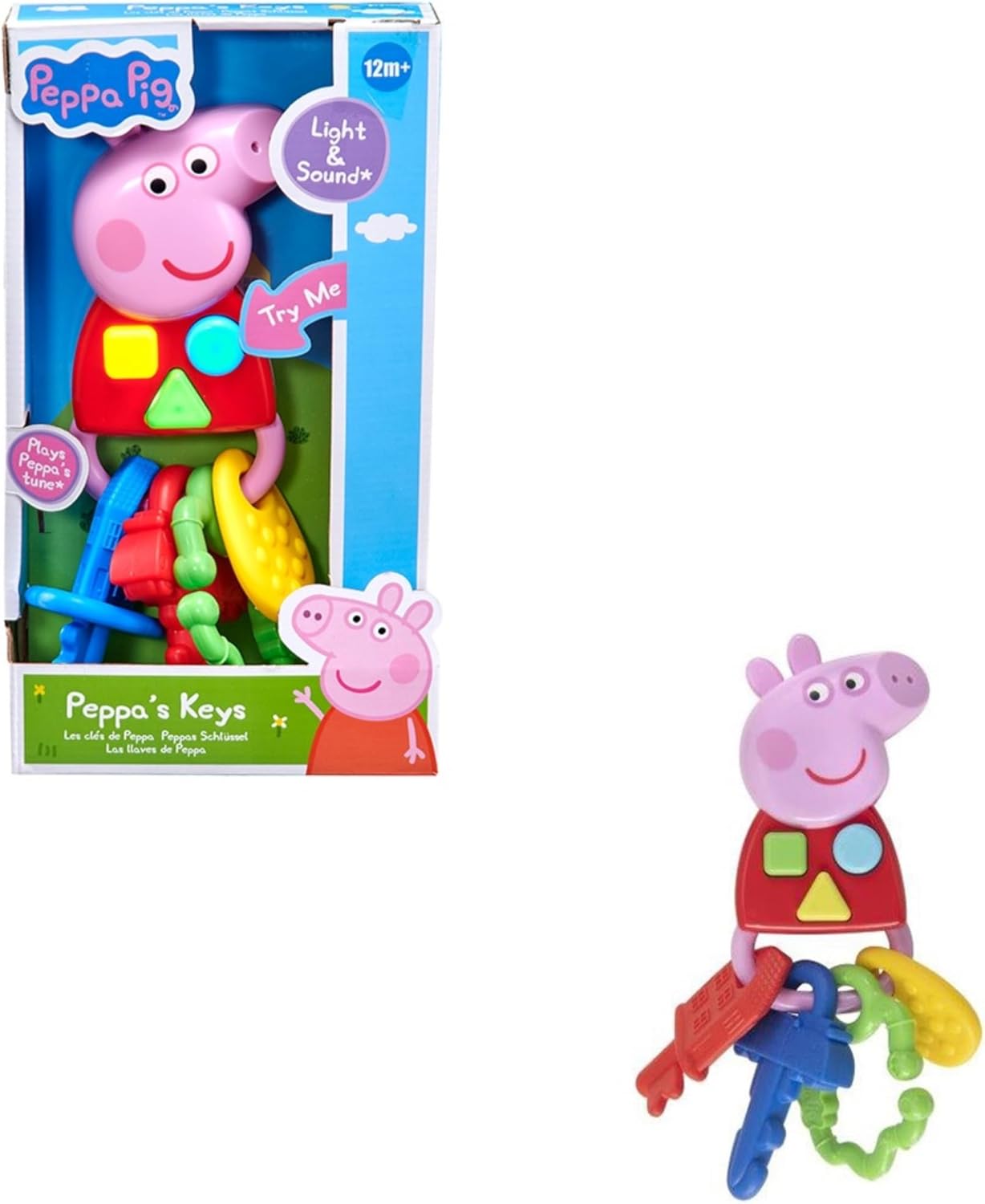 Peppa Pig Interactive Sensory Toy Keys