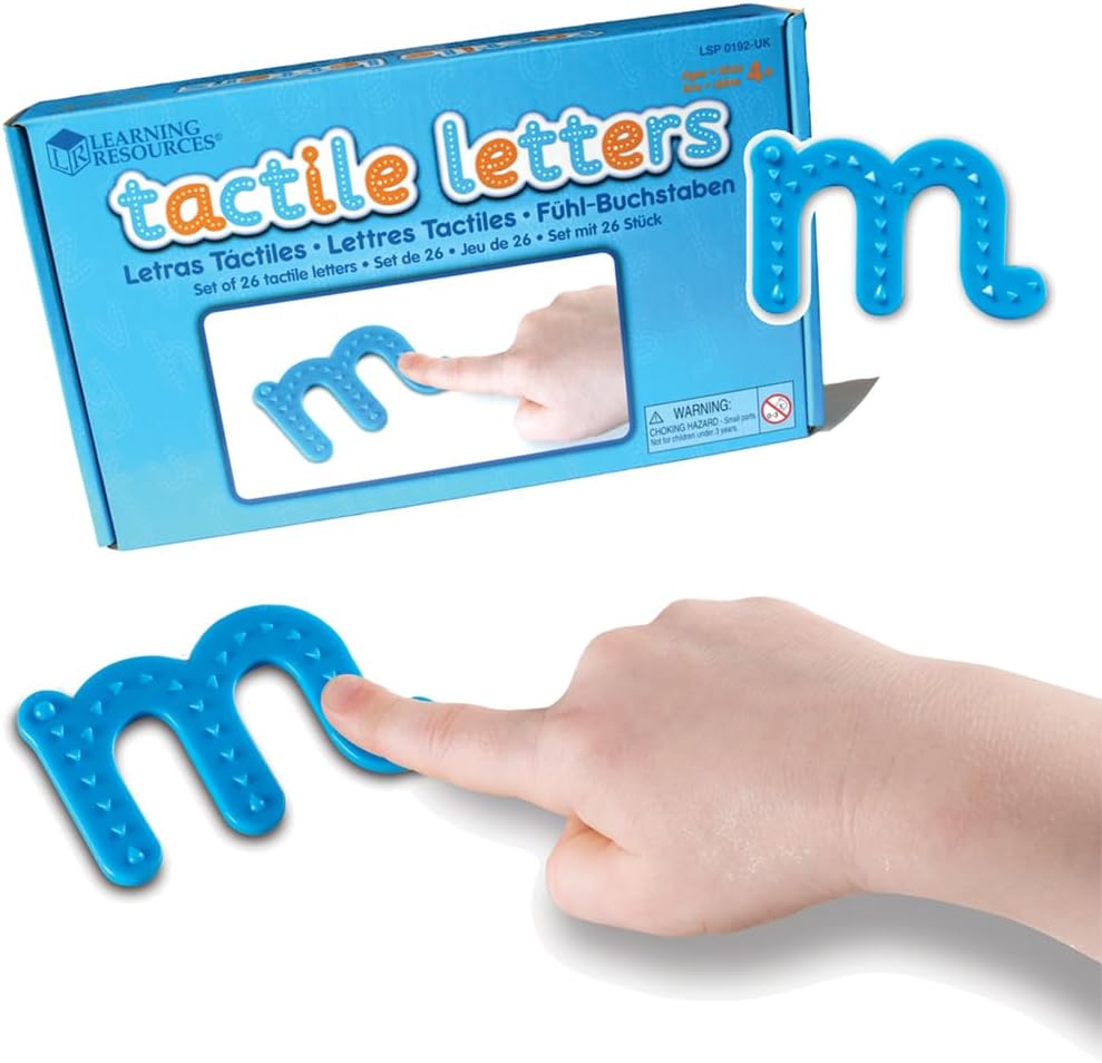 Learning Resources Tactile Letters Set of 26