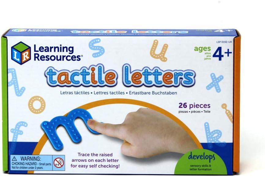 Learning Resources Tactile Letters Set of 26