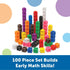 Learning Resources MathLink Cubes 100 Pieces Educational Math Cubes