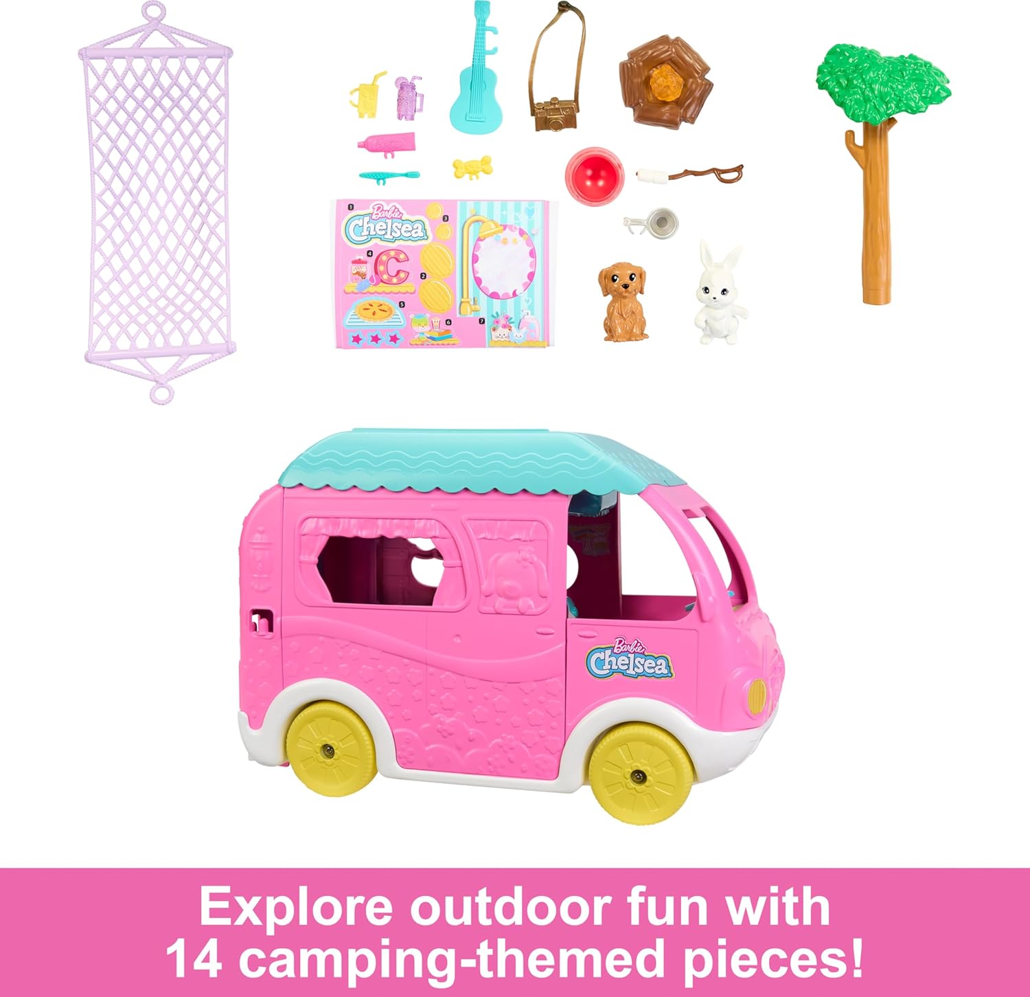 Barbie Chelsea 2 in 1 Camper Playset