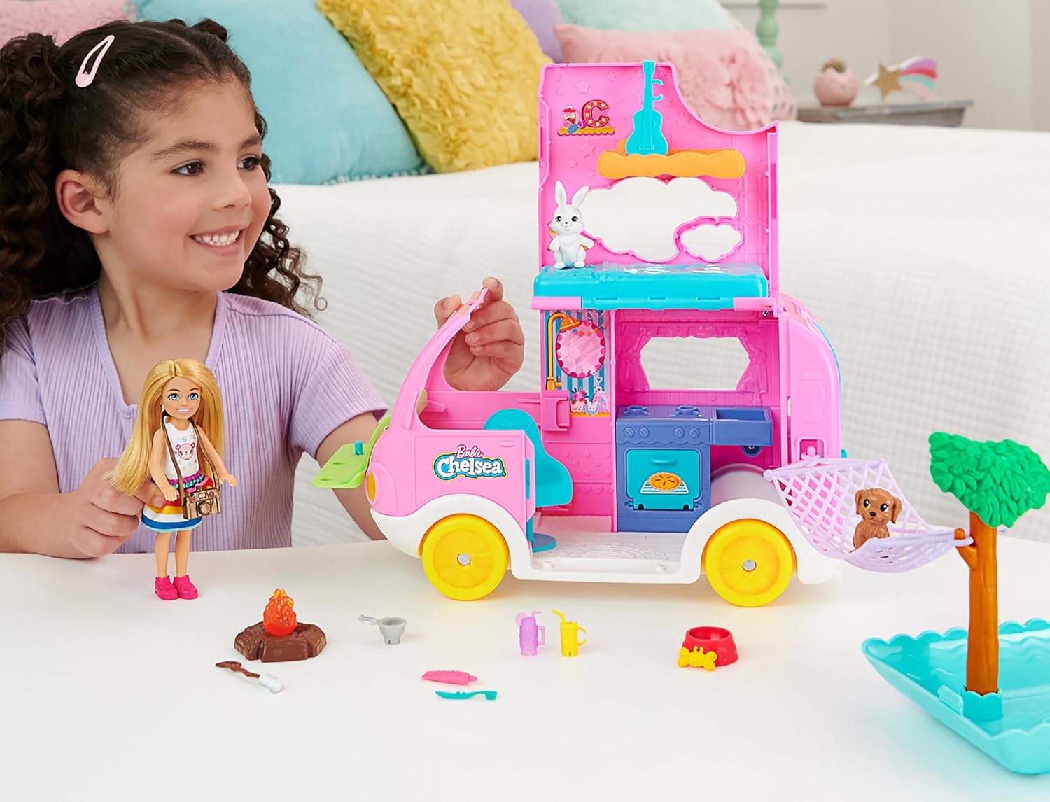 Barbie Chelsea 2 in 1 Camper Playset