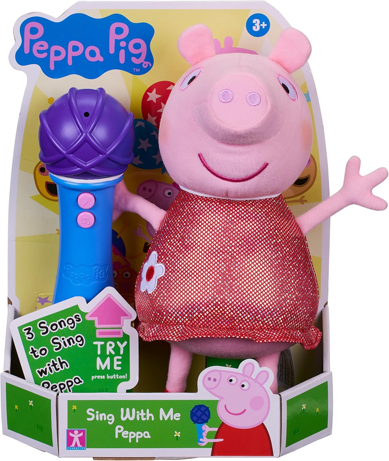 Peppa Pig Sing With Me Peppa Interactive Soft Plush Toy