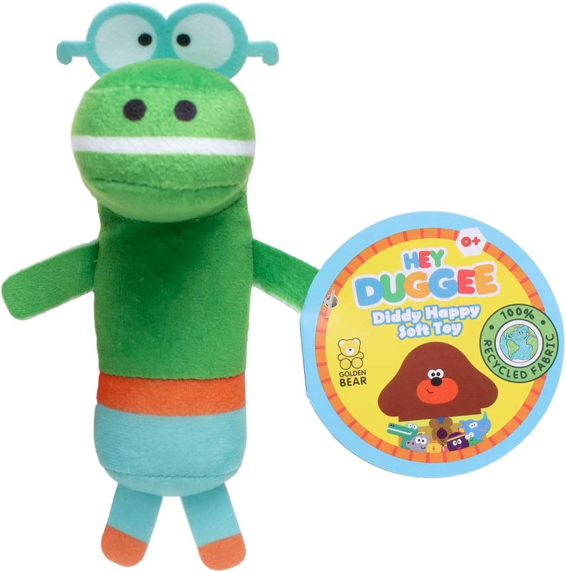 Hey Duggee Diddy Duggee Teddy Bear HAPPY Soft Plush Toy