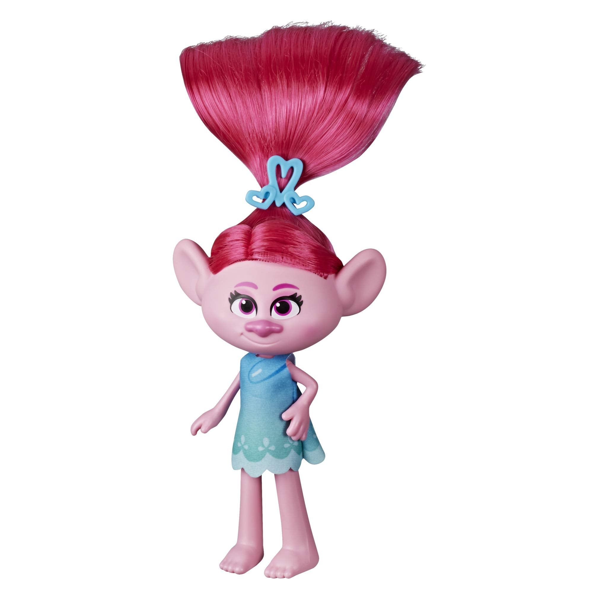 DreamWorks Trolls Stylin' Poppy Fashion Doll with Removable Dress and Hair Accessory