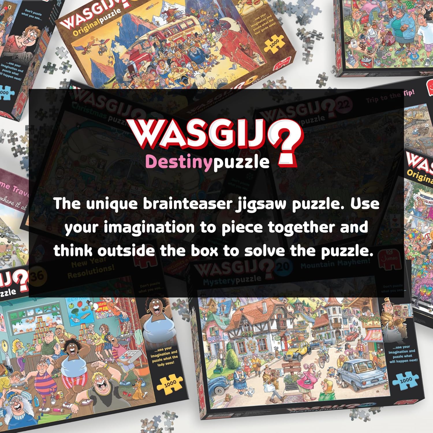 Wasgij Destiny 28 Dad Cave Unique 1000 Piece Jigsaw Puzzles