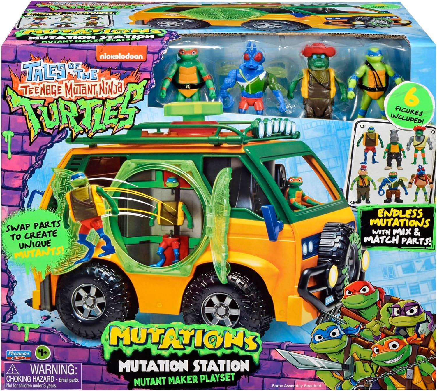 Tales of Teenage Mutant Ninja Turtles Mutation Station Maker Playset