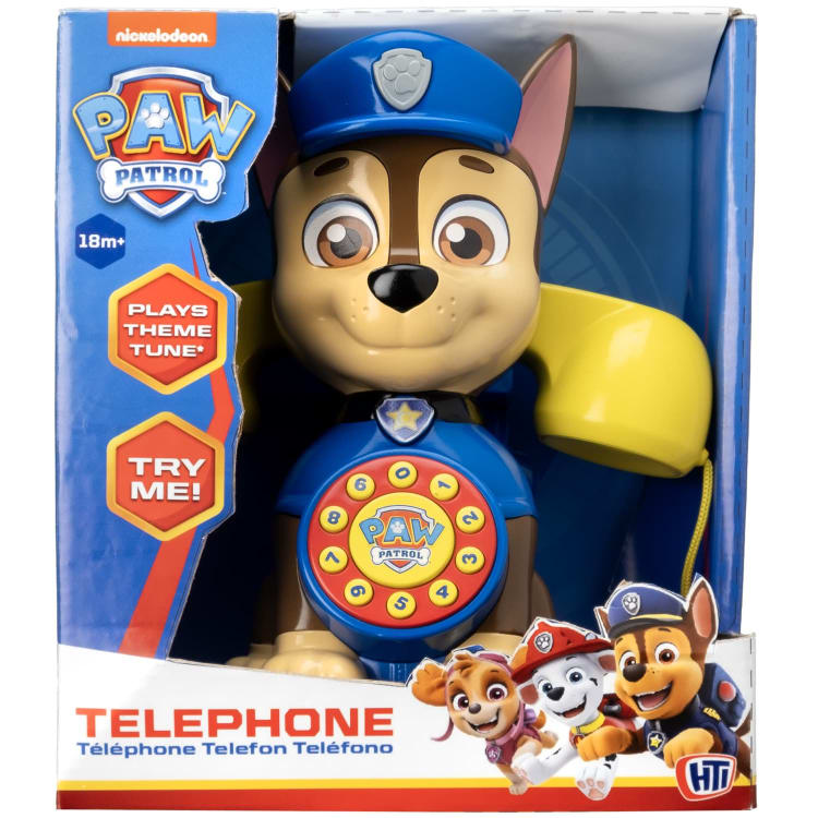 Paw Patrol Chase Telephone with theme tune