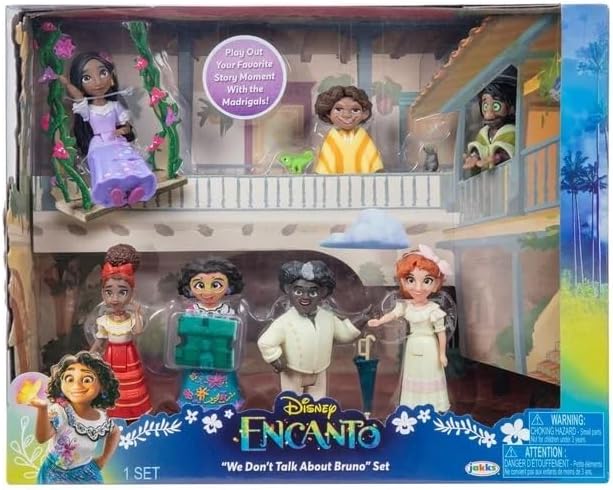 Disney Encanto We Dont Talk About Bruno 3 Inch Small Collectible Fashion Doll Set