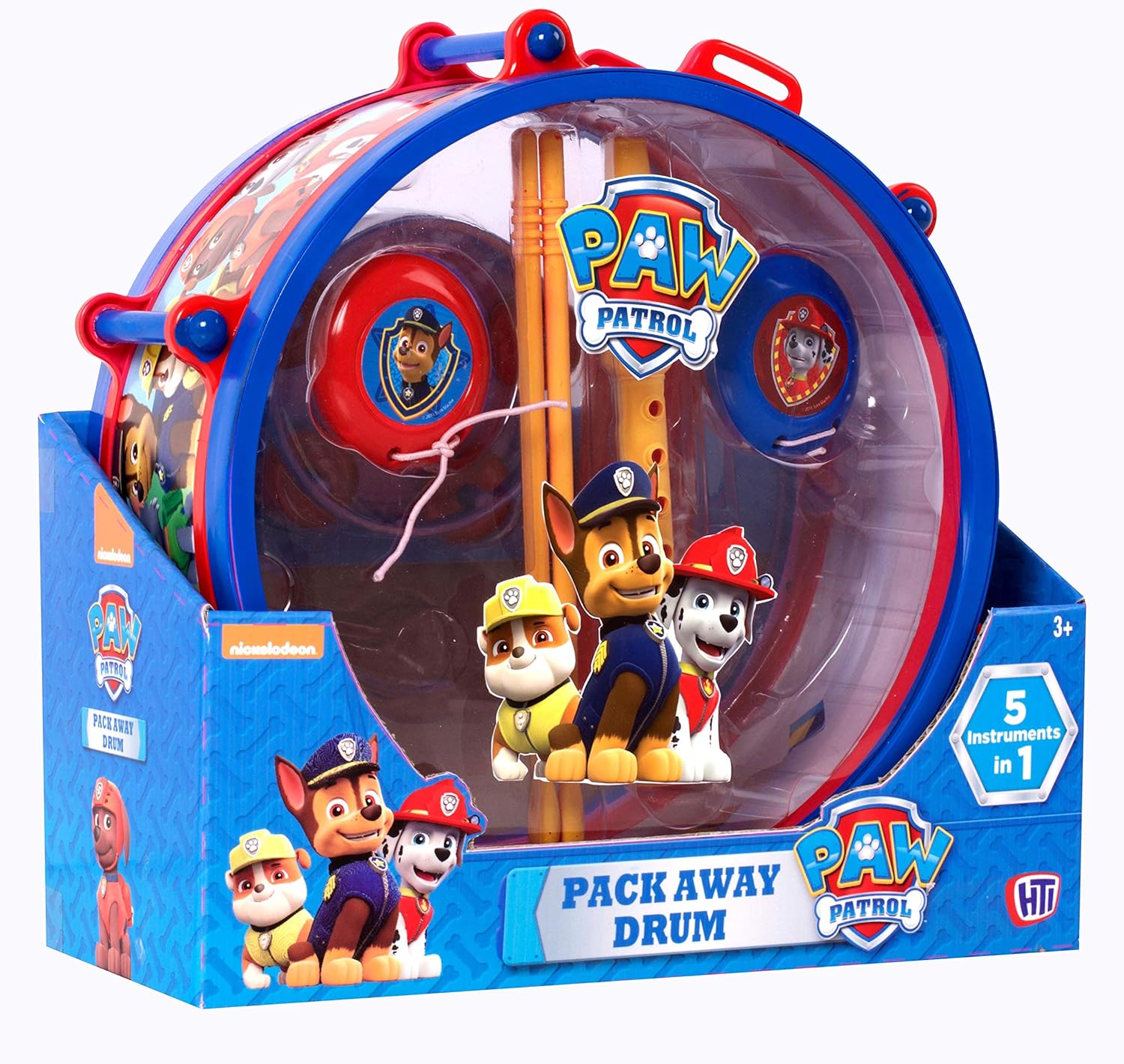 Paw Patrol Pack Away Toy Drum Set