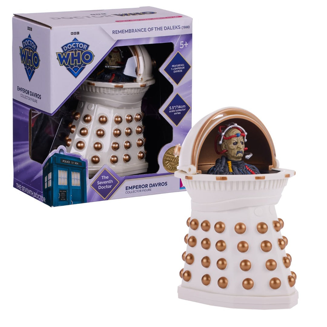 Remembrance of the Daleks (1988) - EMPEROR DAVROS Limited Edition Collector Figure 7th Dr Who