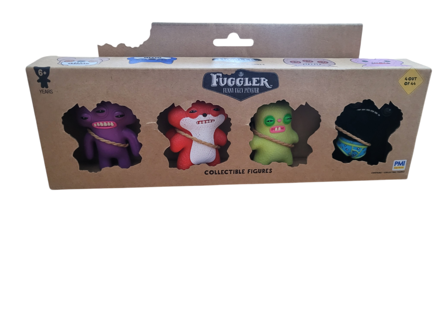 Fuggler 6.5cm Collectible Figures 4 Pack (Styles Vary)