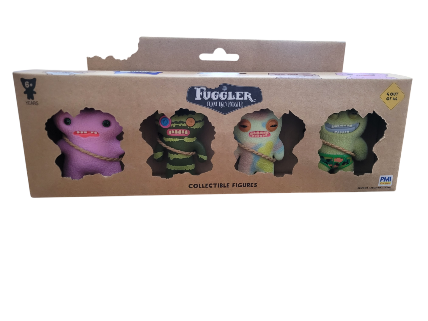 Fuggler 6.5cm Collectible Figures 4 Pack (Styles Vary)