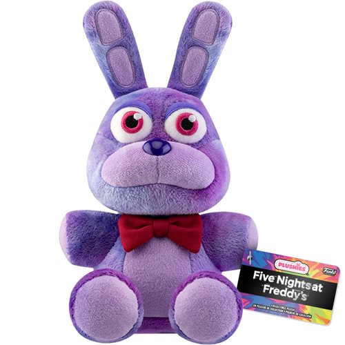 Funko Plush: Five Nights At Freddy's (FNAF) TieDye Bonnie the Rabbit Soft Plush Toy