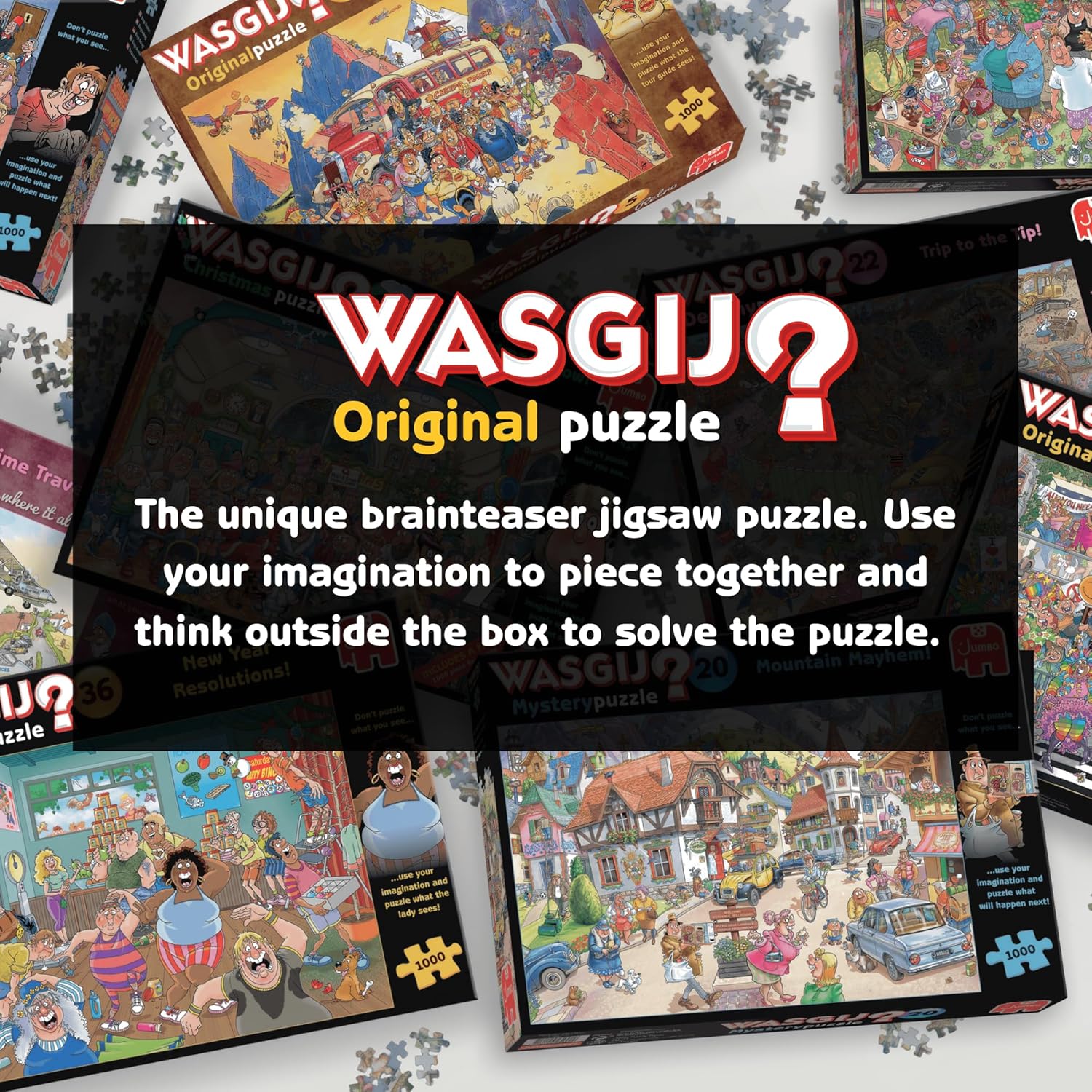 Wasgij Original 45 Moving Day Unique 1000 Piece Jigsaw Puzzle