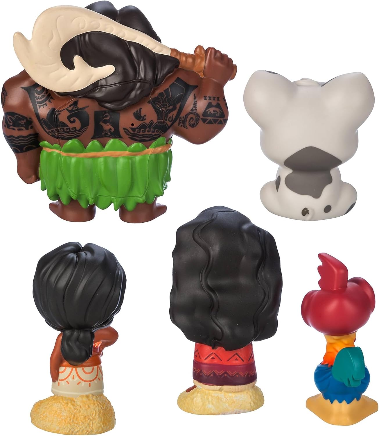 Disney Official Moana 2 Bath Toy Set 5 pieces