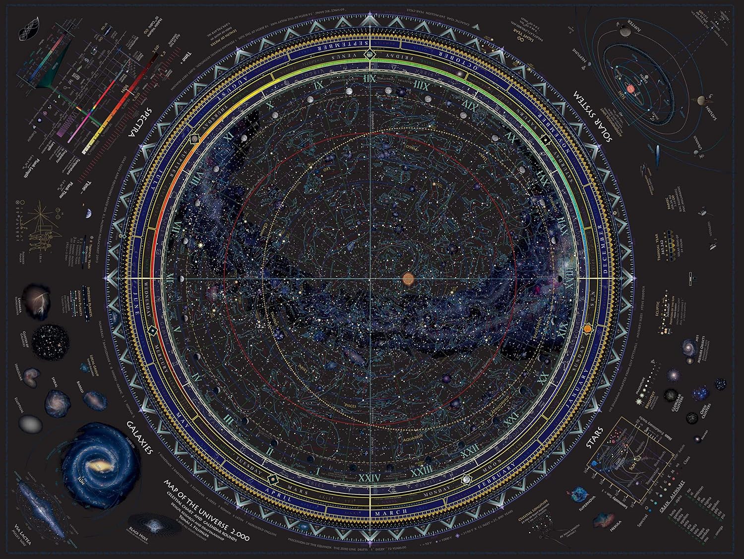 Ravensburger Map of the Universe 1500 Piece Jigsaw Puzzle