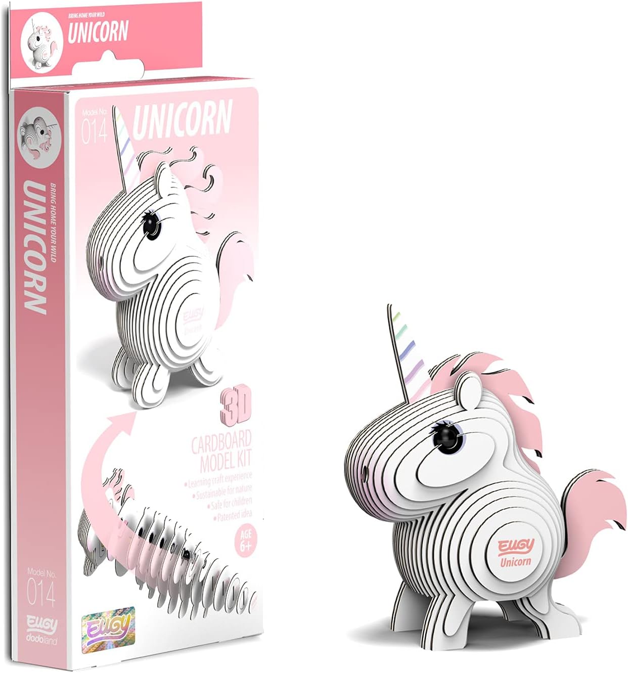 EUGY Unicorn 3D Craft Kit