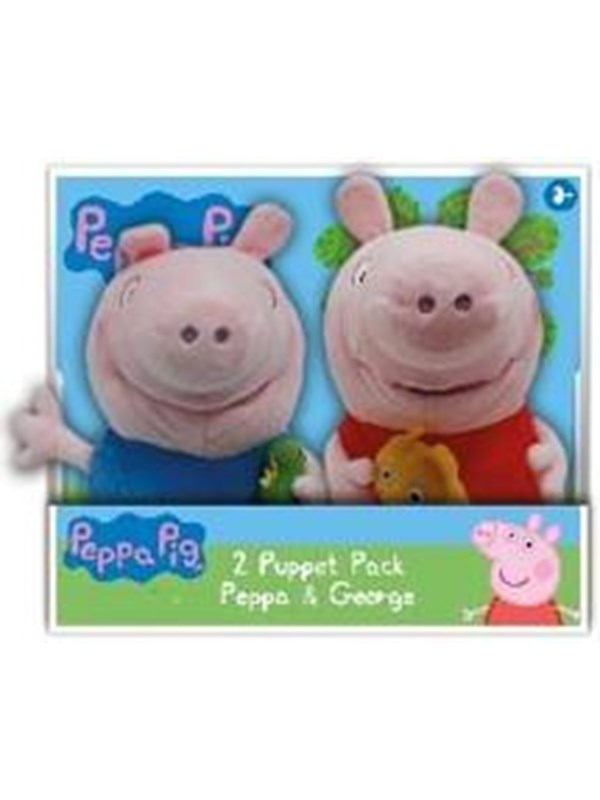 Peppa & George 2 Pack Puppet set