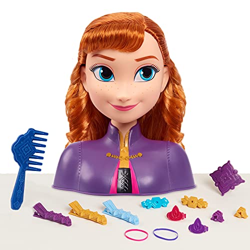 Disney Frozen 2 Anna Styling Head  With 17 Accessories