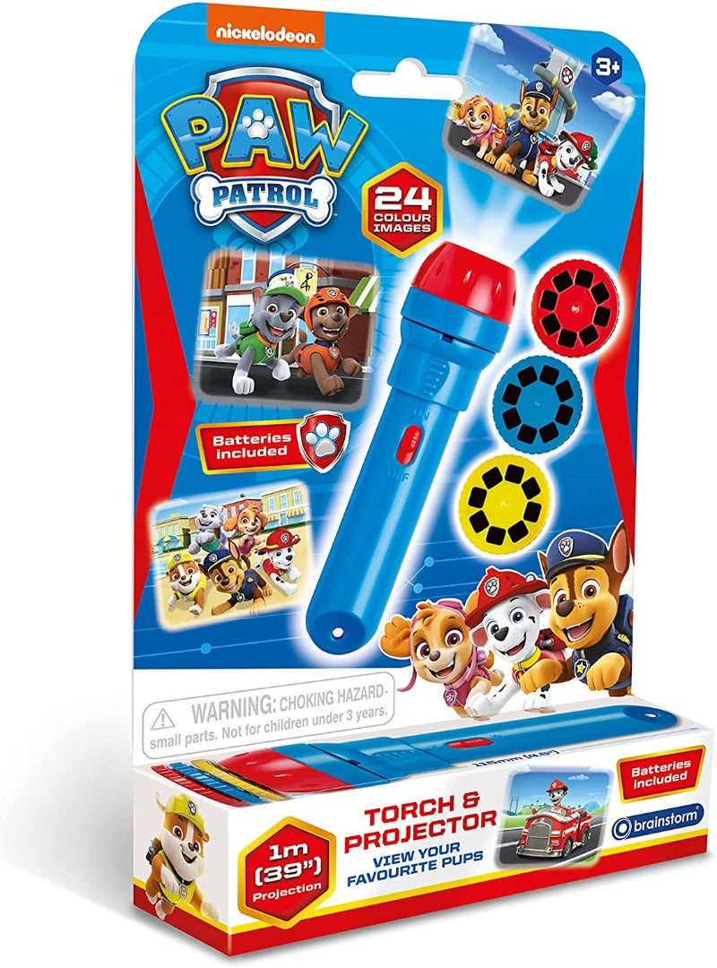 Paw Patrol Torch & Projector 24 Colour Images