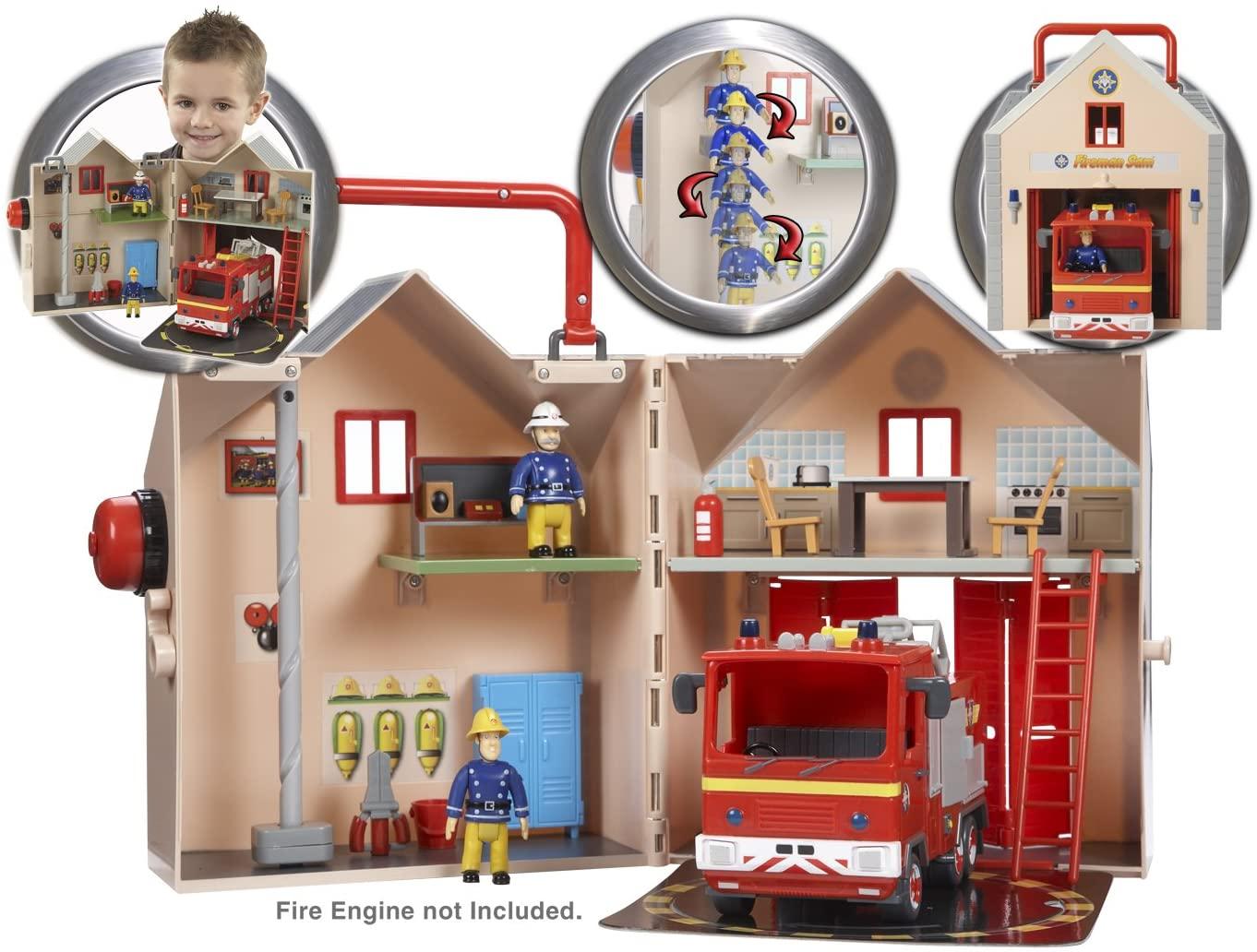 Fireman Sam Deluxe Fire Station Playset